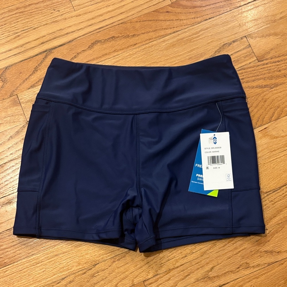 Free Country Dark Blue swim Shorts